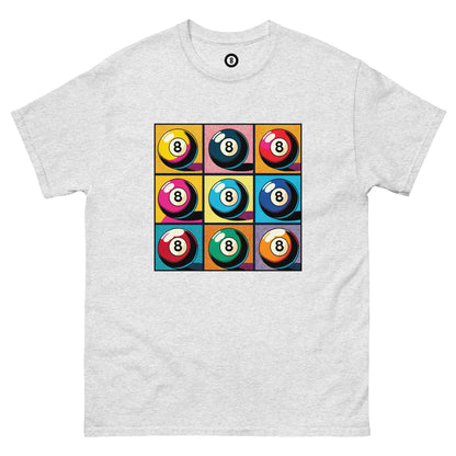 Limited Print Warhol 8 Ball Billiards T-Shirt